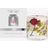 Stoneglow Nature'S Gift Natural Wax Gel Red Rose Scented Candle