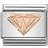Nomination Composable Classic Brilliant Link Charm - Silver/Rose Gold