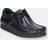 Base London Mens Leather Event Waxy Lace Up Shoe (7 UK) (Black)