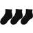 New Balance Kids Performance Ankle Socks 3 pack - Black