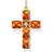 Thomas Sabo Pendant cross stones PE880-971-8