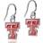 Dayna Designs Women's Texas Tech Raiders Enamel Dangle Earrings