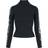 Urban Classics Lace Striped Long Sleeve Sweater - Black