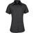 Premier Womens/Ladies Supreme Heavy Poplin Short Sleeve Work Shirt (14) (Black)