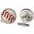 Tokens and Icons New York Yankees Game Used Baseball Cuff Links