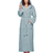 Arus Premium Fleece Full Length Bathrobe - Seafoam