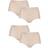 Sloggi Pack Nude Basic Maxi Briefs Ladies Ladies