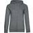 B&C Collection Queen Zipped Hoodie - Heather Mid Grey