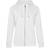 B&C Collection Queen Zipped Hoodie - White