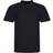 AWDis Pique Short Sleeve Polo Shirt - Deep Black