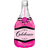 Qualatex 39" Celebrate Pink Bubbly Wine Foil Balloon
