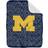 NCAA Michigan Wolverines Echo Plush Blanket
