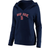 Fanatics Boston Red Sox Core Team Lockup V-Neck Pullover Hoodie W