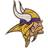 Fan Creations Minnesota Vikings Distressed Logo Cutout Sign