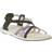 Regatta Womens/Ladies Santa Roma Criss-Cross Sandals (Grape/Light Vanilla)