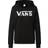 Vans Women's Drop V Logo Hoodie Hooded Sweatshirt, Black