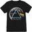 Pink Floyd Childrens/Kids Dark Side Of The Moon Distressed T-Shirt (Black/White/Blue)