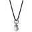 Time Force Ladies' Pendant - Silver/Black