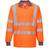 Portwest Hi-Vis Long Sleeved Polo (Yellow)