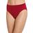 Jockey Matte & Shine Seamfree Hi Cut Panty - Lipstick Red