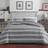 Nautica Craver Bedspread Grey (264.16x243.84cm)