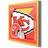 YouTheFan Kansas City Chiefs Logo Wall Sign Board