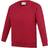 AWDis Kid's Academy Crew Neck Raglan School Sweatshirt 2-pack - Red