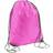 Sol's Urban Gymsac Drawstring Bag - Pink