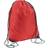 Sol's Urban Gymsac Drawstring Bag - Red