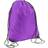 Sol's Urban Gymsac Drawstring Bag - Purple