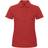 B&C Collection Women's ID.001 Short-Sleeved Pique Polo Shirt - Red