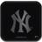 Fan Brander New York Yankees Fast Charging Glass Wireless Charge Pad