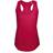 Sols Women's Moka Plain Sleeveless Tank Top - Red