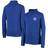 Stitches Chicago Cubs Youth Royal Raglan Quarter-Zip Jacket