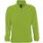 Sol's Ness Zip Neck Anti-Pill Fleece Top Unisex - Lime