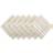 Zingz & Thingz French Striped Cloth Napkin White (50.8x50.8cm)