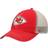 '47 Kansas City Chiefs Trawler Trucker Clean Up Snapback Hat Men - Red/Natural