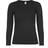 B&C Collection Women's E150 Long Sleeve T-shirt - Black