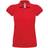 B&C Collection Women's Heavymill Short Sleeve Polo Shirt - Red
