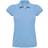 B&C Collection Women's Heavymill Short Sleeve Polo Shirt - Sky Blue