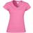 Gildan Soft Style Short Sleeve V-Neck T-shirt - Azalea