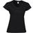 Gildan Soft Style Short Sleeve V-Neck T-shirt - Black