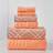 Modern Threads Yarn Dyed Towel Orange, Pink (137.16x68.58cm)