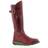 Fly London Mol 2 High Wedge Boots - Purple