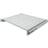 IC Intracom 712323 19 Sliding Shelf, 1u, For 600 To 800mm Depth Cabinets & Racks, Shelf 350mm, Grey