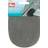 Prym Patches Imitation Suede for Ironing/Sewing on 14x10 cm Medium, Mid-Grey, 14 x 10 cm, Mittelgrau, 2 Stück