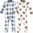 Hudson Fleece Sleep N Play 2-Pack - Little Bear (10158889)