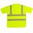 Warrior Unisex Adult Hi-Vis T-Shirt (Fluorescent Orange)