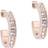 Ted Baker Seanna Small Hoop Earrings - Rose Gold/Transparent