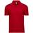 Tee jays Mens Power Pique Organic Polo Shirt (3XL) (Red)